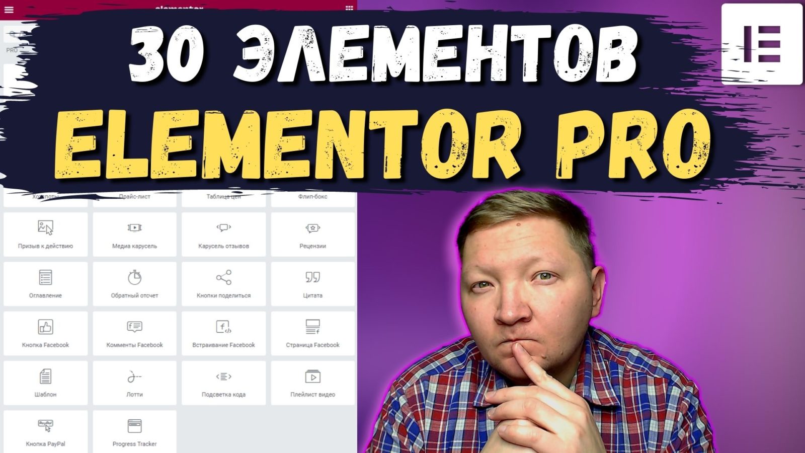 Elementor для WordPress - Обзор функционала и настроек плагина